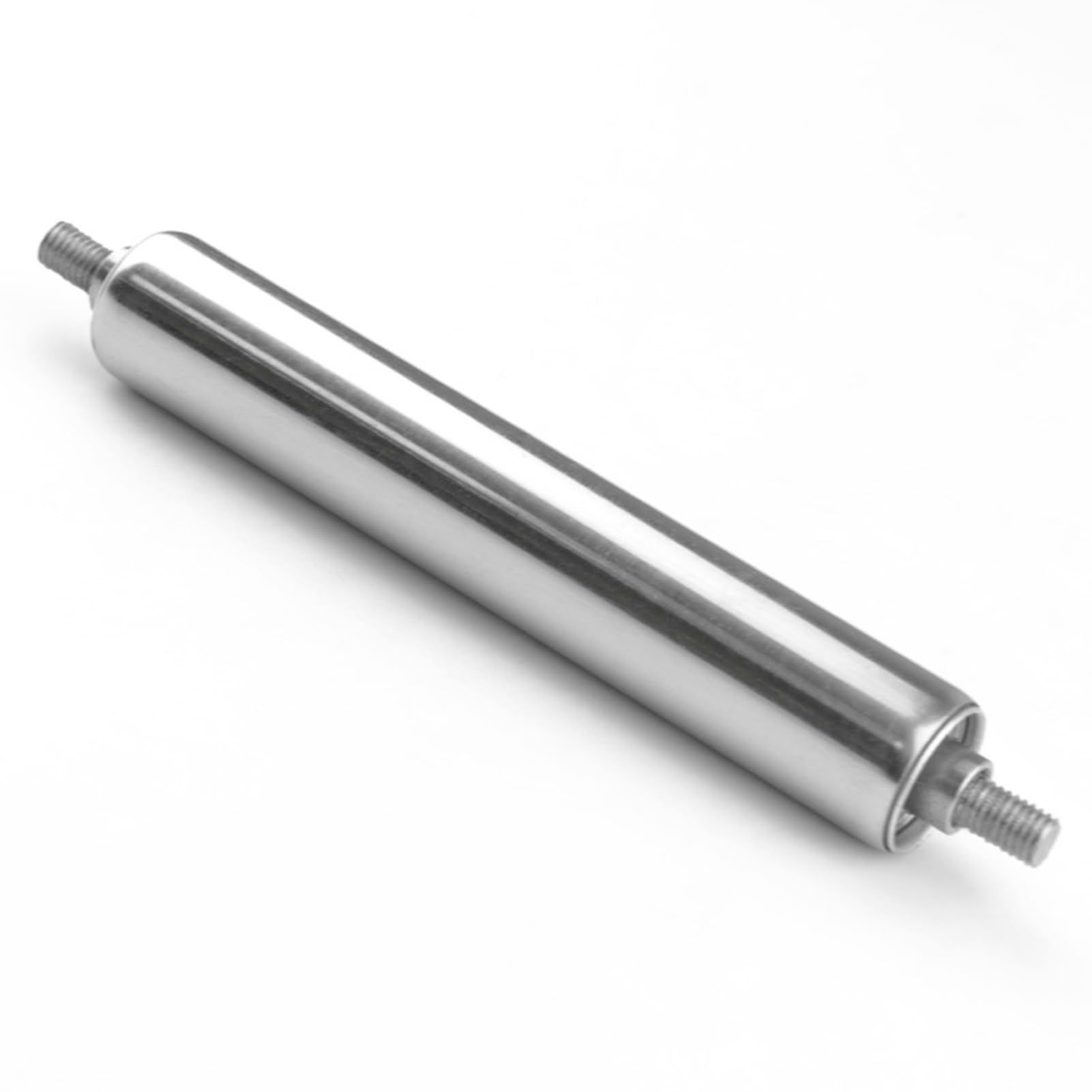 Rouleaux de Convoyeur à Filetage Externe pour le Travail du Bois, Pièce de Rechange pour Transmission en Acier Inoxydable, Rouleaux Robustes pour Rouleau de Remorque de Bateau(D 38 mm,L 200 mm)