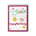 Sizzix 661563 Framelits Die Set, Card Front W/Script Words Drop-Ins by Stephanie Barnard (16/Pack)