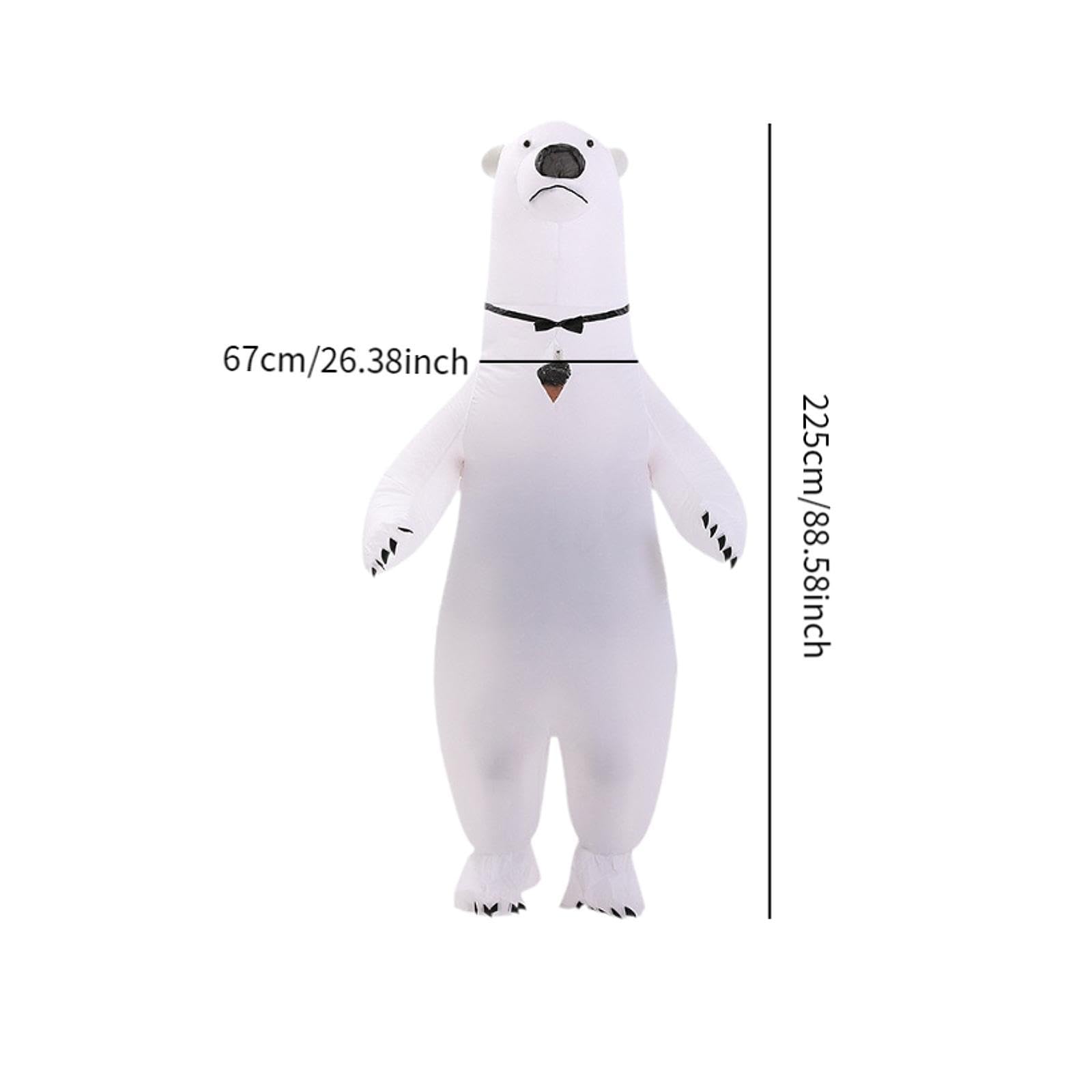 LOVIVER Costume gonfiabile da Costume da animale da fattoria Costume cosplay Abbigliamento carino Costumi per animali da