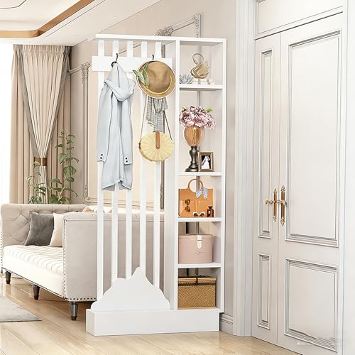 ���_���Ȏ������Ԏd�؂�E�H�[���A���[�I�ƃR�[�g�t�b�N�t���̃I�[�v���^�C�v�ؐ��G���g�����X�p�[�e�[�V�����B�ƒ��I�t�B�X��ԂɓK���Ă��܂��B(A,80cm/31.5in)