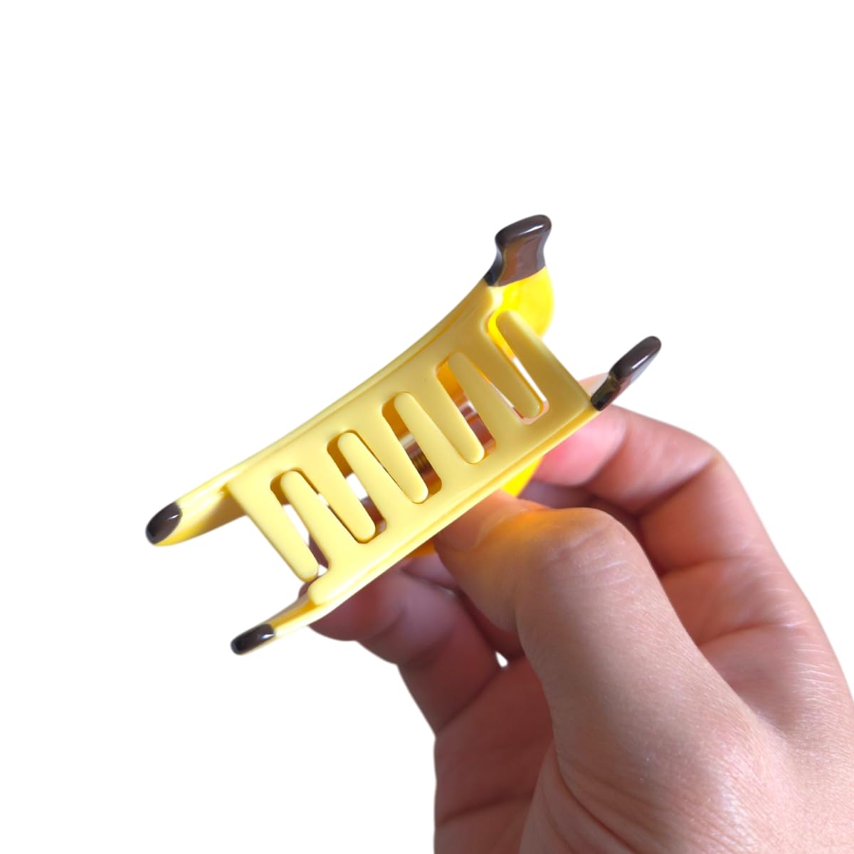Funny Banana Hair Clip,Acetate Claw Clips,Cute Fruit Hair Claw Clips for Women - Image 4