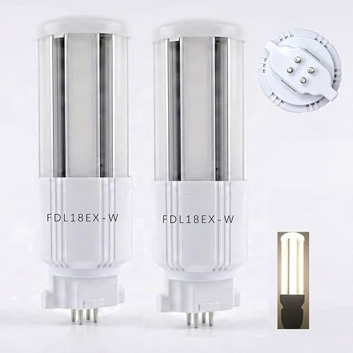 �yGX10Q-1-2-3-4���p�zFDL18 FDL18EX-W LED�R���p�N�g�u���� FDL18EX��֕i LED�c�C���u���� 8W����d�� | LED�u���� �R���p�N�gFDL�` ���ǌu�����^�C�v ��֕i ����1600lm/GX10q�����ʗp�` 4�F�W