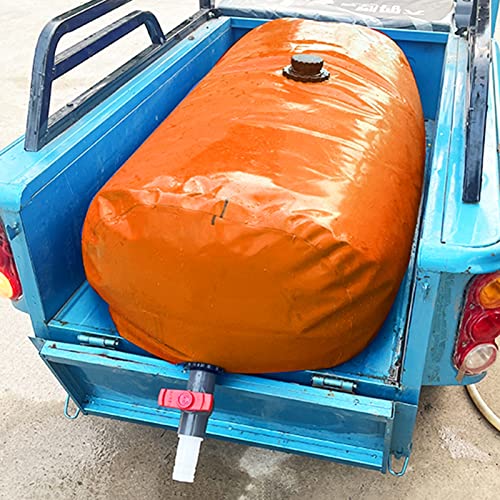 Water Storage Bladder Tank 1mm PVC Water Bladder Tanks, Large Storage Water Bag Reservoir Load 0.1- 6 Tons, Solar Shower Bag for Emergency Water Supply/ Camping ( Size : 2x1.5x0.7 m/2000 L/528 Gal )