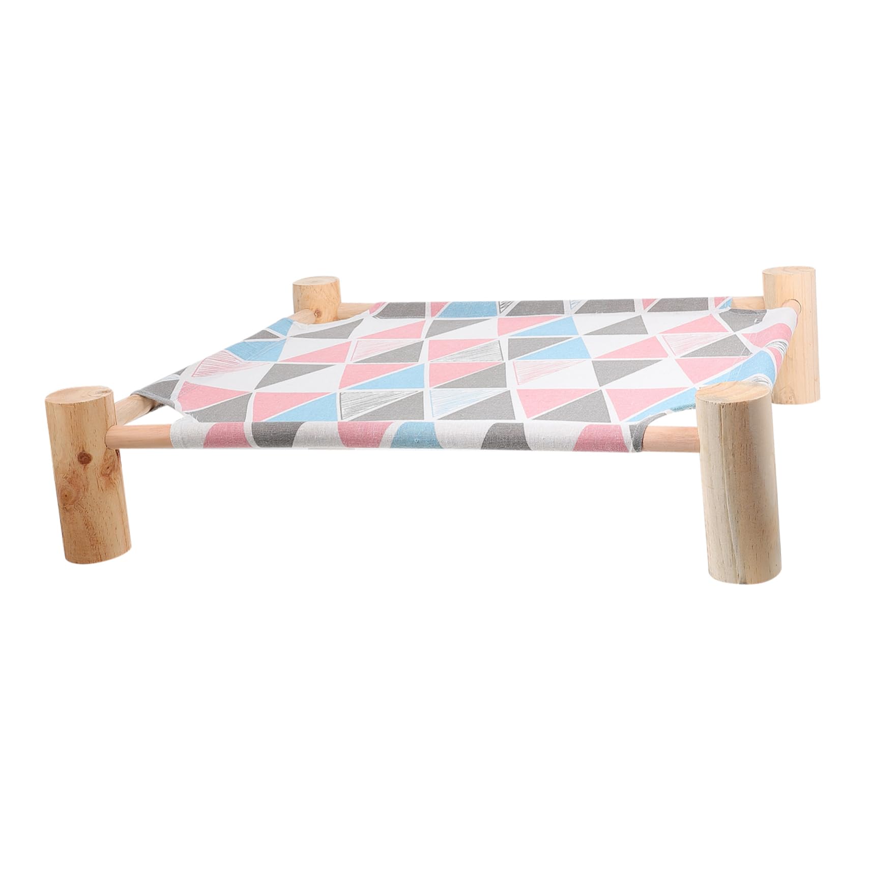 Lit surélevé pour chat Toyvian avec hamac intérieur respirant pour le repos