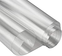 Vista 1 de Lámina protectora universal de vinilo transparente de 4 x 40 pulgadas para manija de puerta de automóvil, protector de parachoques, protector