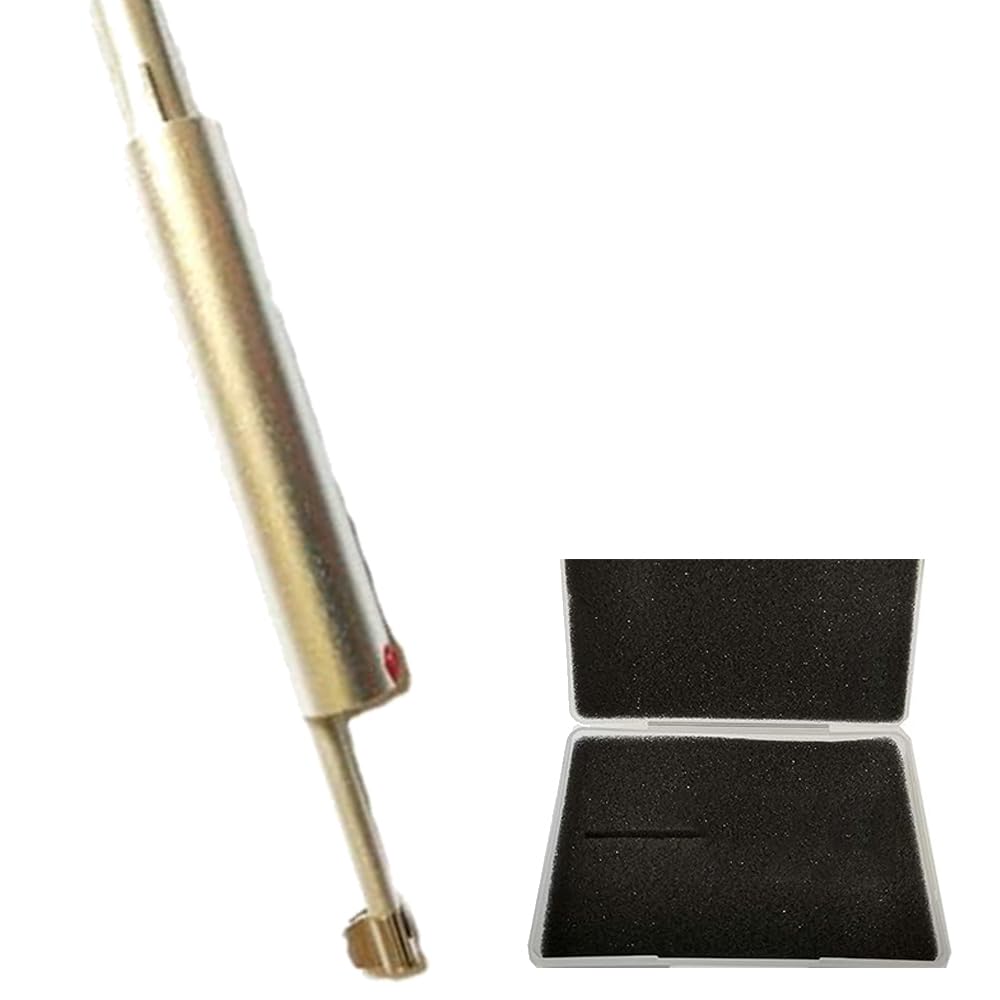 Digital Surface Roughness Tester Transducer Groove Sensor Apply for KR220 Surface Roughness Gauge for Grooves Depth 3mm with Width of 2mm Measur Fixture Allow Cylindrical in Axial Direction