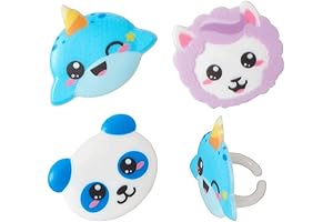 Kawaii Hello Kitty Cupcake Rings