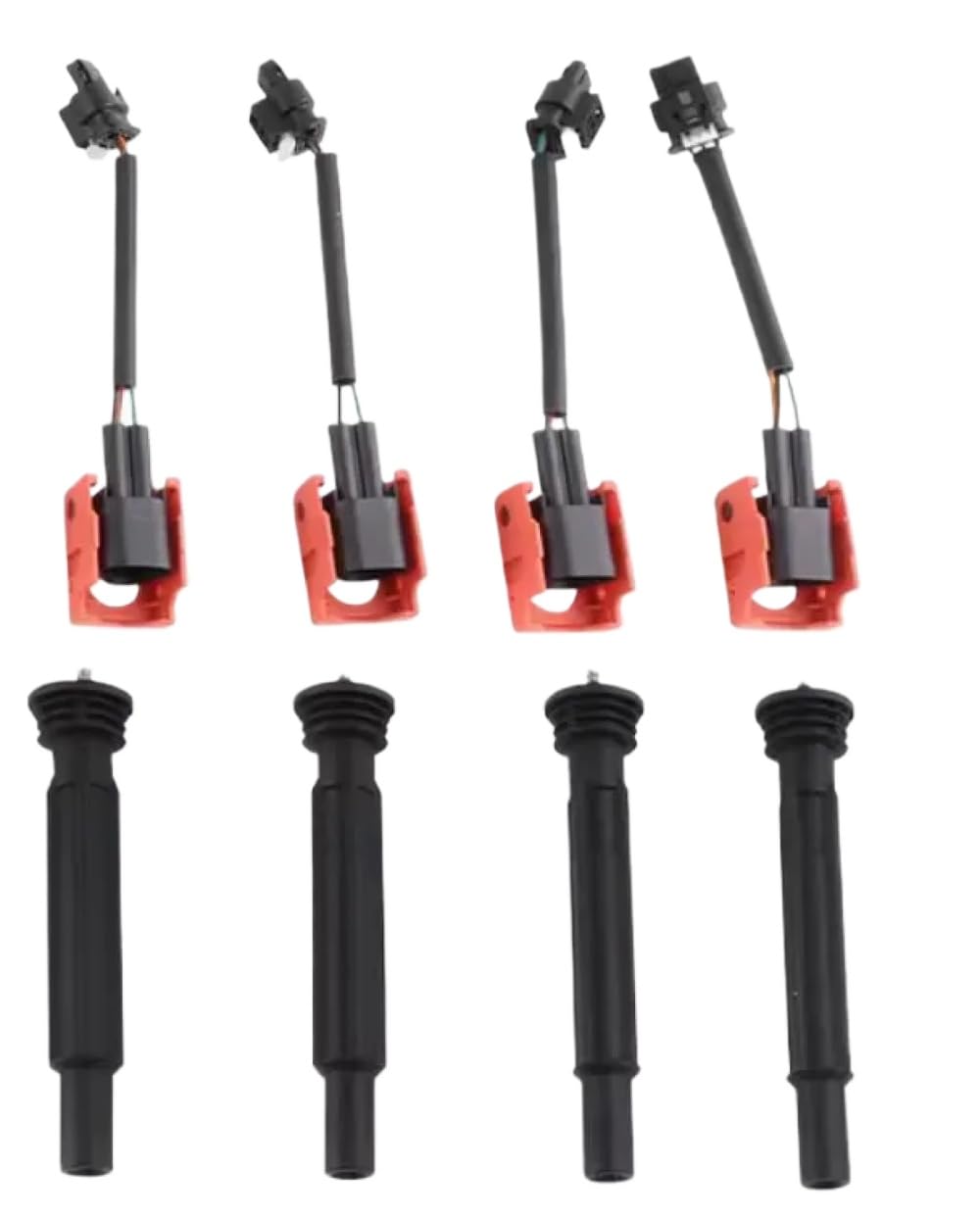 Ignition Coil Pack Wiring Harness N55 to B58 Conversion Fit Automobile Ignition System Wear Parts(Silver)