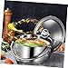 ABOOFAN Olla de Sopa Inoxidable con Tapa Olla Gruesa para Cocina Utensilio Resistente y Seguro con Asa Ergonómica Base Reforzada para Tipo Incluida Inducción Imagen de ABOOFAN Olla de Sopa Inoxidable con Tapa Olla Gruesa para Cocina Utensilio Resistente y Seguro con Asa Ergonómica Base Reforzada para Tipo Incluida Inducción