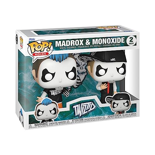 Funko Pop! Rocks: Twiztid 2Pk - Jamie Madrox - Figura De Vinilo Coleccionable - Idea De Regalo- Mercancia Oficial - Juguetes Para Niños Y Adultos - Music Fans - Muñeco Para Coleccionistas