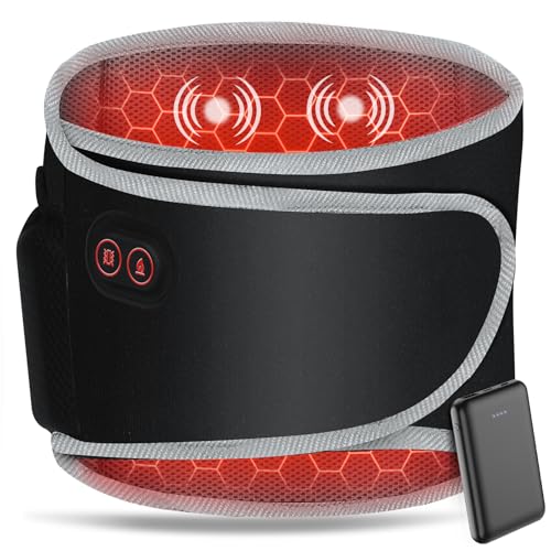 Arlierss Wärmegürtel Rücken mit 5000mAh Akku, Elektrisches Heizgürtel Kabellos mit Abschaltautomatik, Gurt Verstellbare Riemen Heizkissen mit 3 Heizstufen & 3 Massagemoden zur Schmerzlinderung Arlierss Wärmegürtel Rücken mit 5000mAh Akku, Elektrisches Heizgürtel Kabellos mit Abschaltautomatik, Gurt Verstellbare Riemen Heizkissen mit 3 Heizstufen & 3 Massagemoden zur Schmerzlinderung