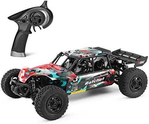 HBX 1:18 Scale All Terrain Remote Control Car 36KM/H High Speed RC Car, 4WD Electric Vehicle,2.4 GHz Radio Controller, RC Cars for Adults and Kids, Waterproof Off-Road RC Truck (Red)