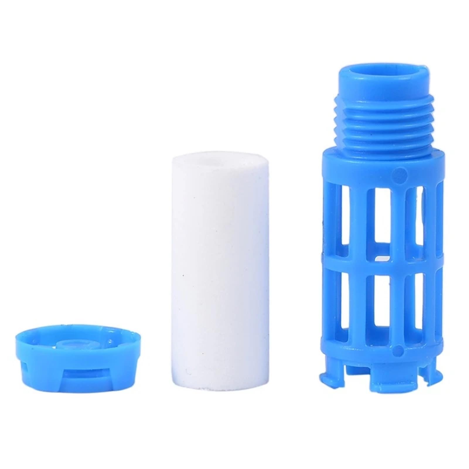 Lot de 10 silencieux d'échappement pneumatiques en plastique, filetage mâle 1/8 1/4 3/8 1/2, filtre insonorisant, verrouillage par glissement for pompe de pulvérisation(P-SL-03 BLACK)
