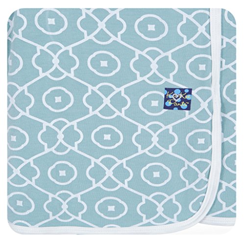 KicKee Pants Swaddling Blanket, Jade Symphony