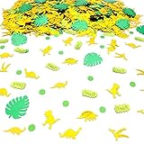 1500PCS Dinosaur Theme Birthday Confetti | Dino Jungle Jurassic Table Confetti T-Rex Roar Baby...