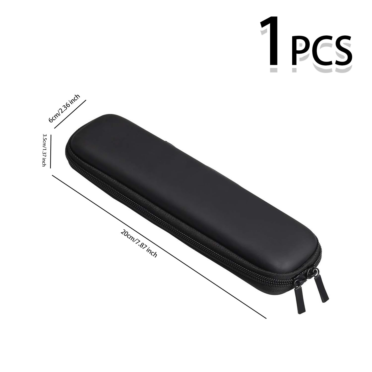 Luckious Hard Shell Pen Case - Durable Stylus Pencil Case Holder Protects Contents from Dust, EVA Pencil Case for Pen - Image 2