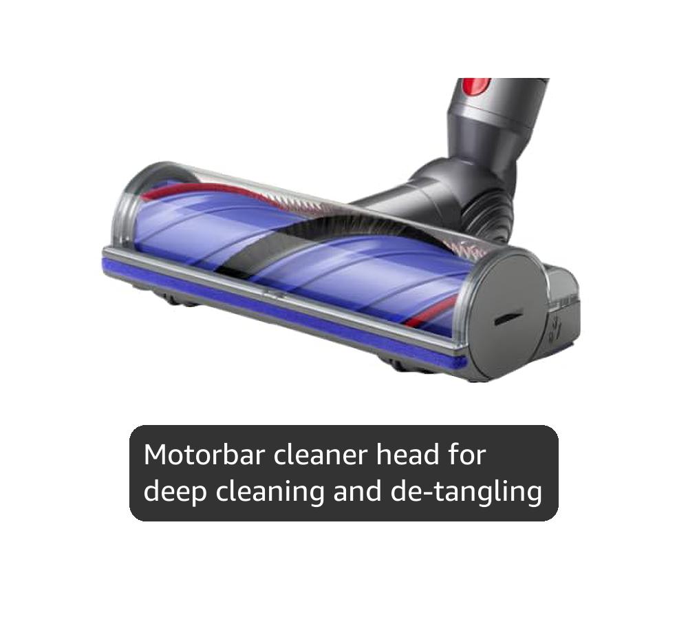 Amazon.com - Dyson V11 Cordless Stick Vacuum, Large, Nickel/Blue