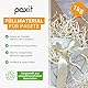 Paxit - Verpackungsmaterial Füllmaterial Weiß für Pakete 1kg, Nachhaltiges Verpackungsmaterial für Pakete und Versand, Umweltfreundliches 100% Recycelbar, Füllmaterial Geschenk