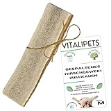 😌 BERUHIGENDE WIRKUNG 😌 Das intensive Kauen am Hirschgeweih reduziert Stress und Langeweile - ideal für aktive Hunde und Welpen, die eine konstruktive Beschäftigung brauchen. 🧘