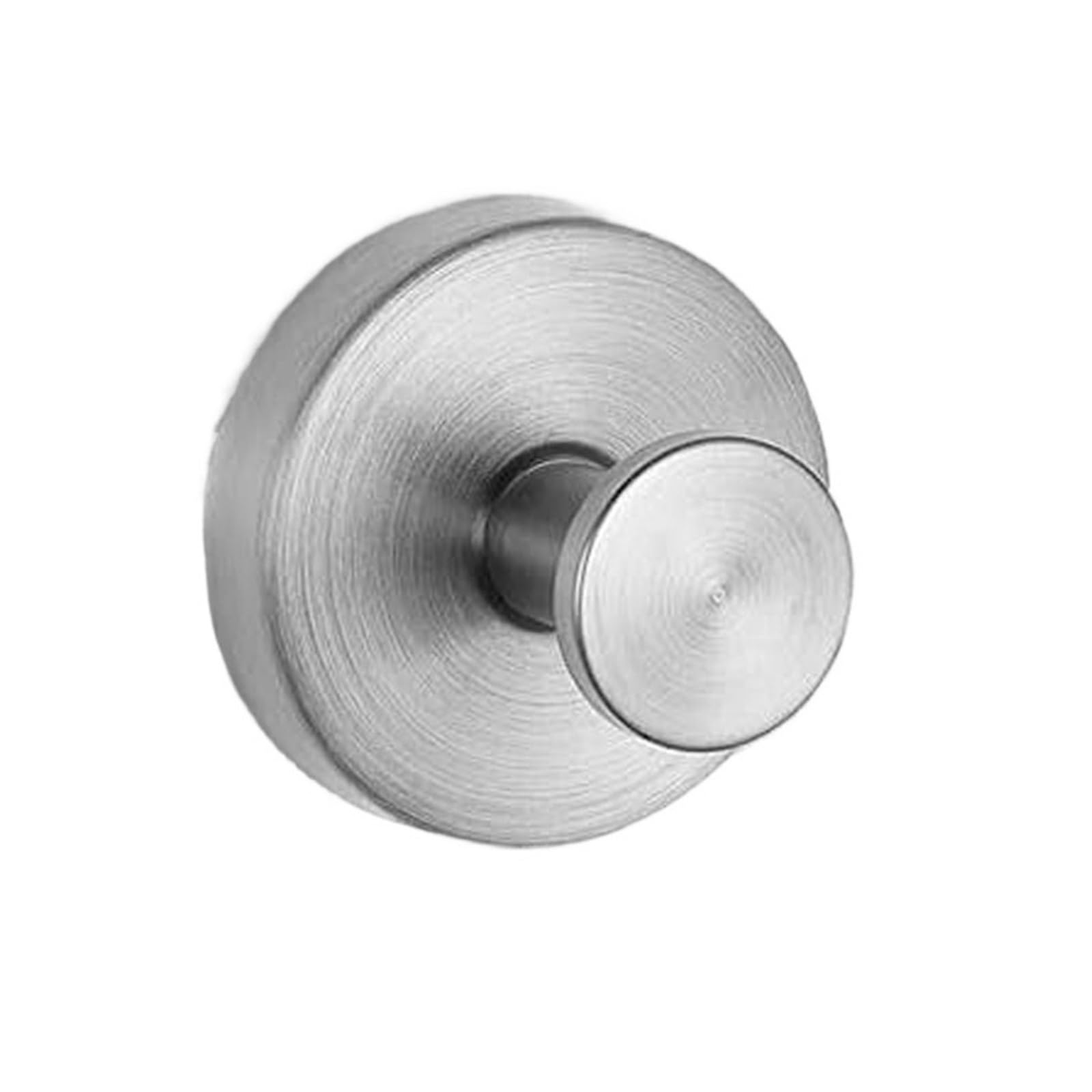 YUSUZH 6pcs Traceless Hanging Suction Cup Hooks for Wreaths Bathroom Clothes and Hats Stainless Steel Holder Shower Vacuum for Bathroom & Kitchen(Silver)