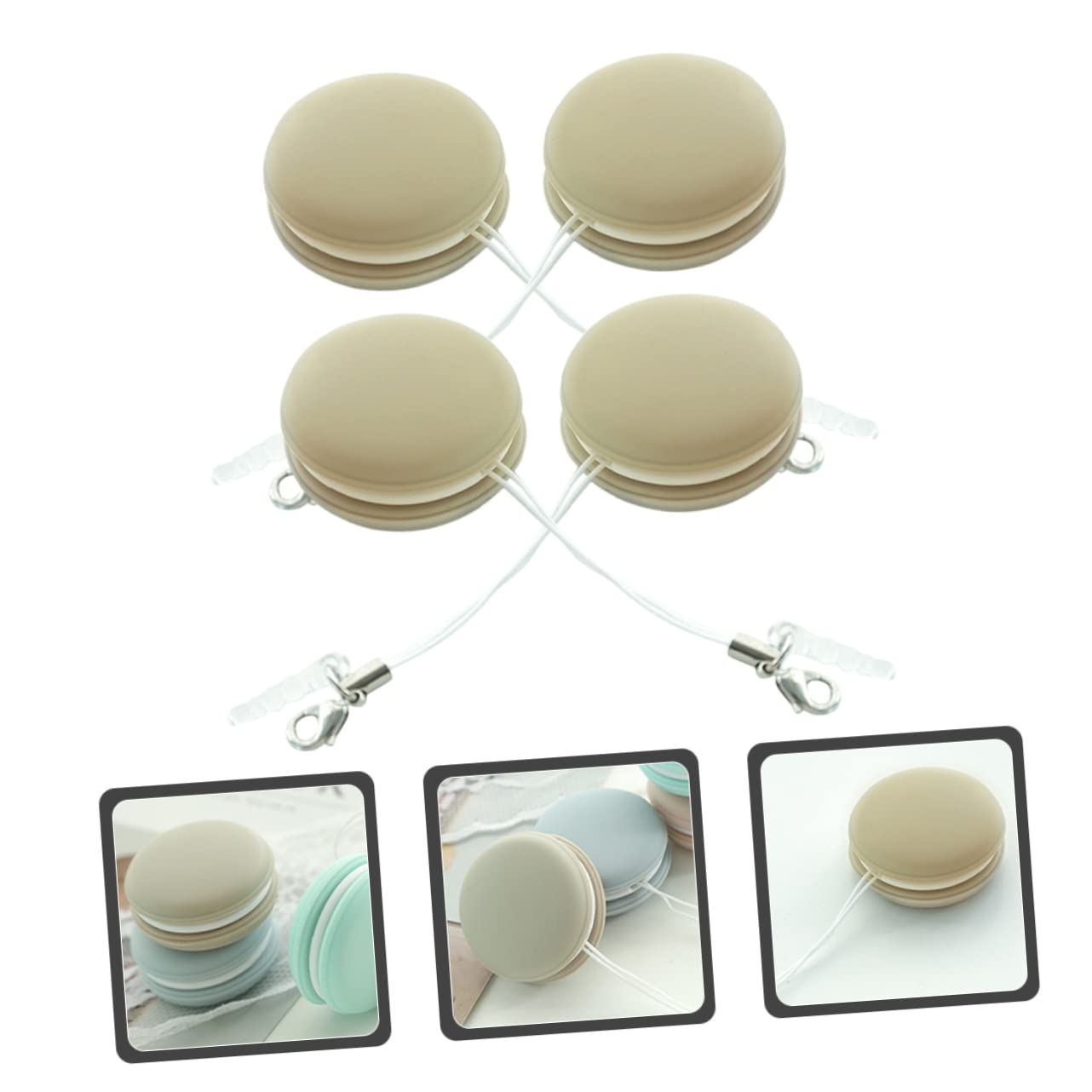 Hemobllo 16pezzi Panni Pulitori Schermo Macaron Panni Per Elettronica Leggeri e Portatili Perfetti Per Smartphone e Occhiali Rimuovono Polvere e Macchie Accessori Per La Pulizia Quotidiana