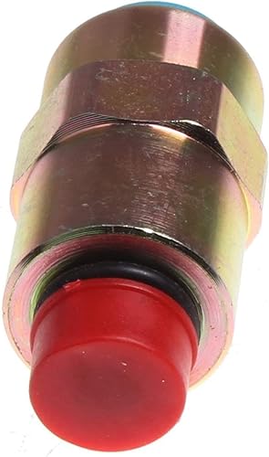 Miniatura 6 de FridayParts - Solenoide de apagado de combustible de 12 V 7167-620B 83981012 compatible con New Holland Tractor TB100 TB110 TB80 TB90 TS100 TS115