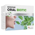 Probiotici orali per sostenere la salute dentale e gengivale, 7 miliardi di CFU con Howaru Smile, xilitolo e inulina cicoria, alito fresco, 30 bustine di Sensilab