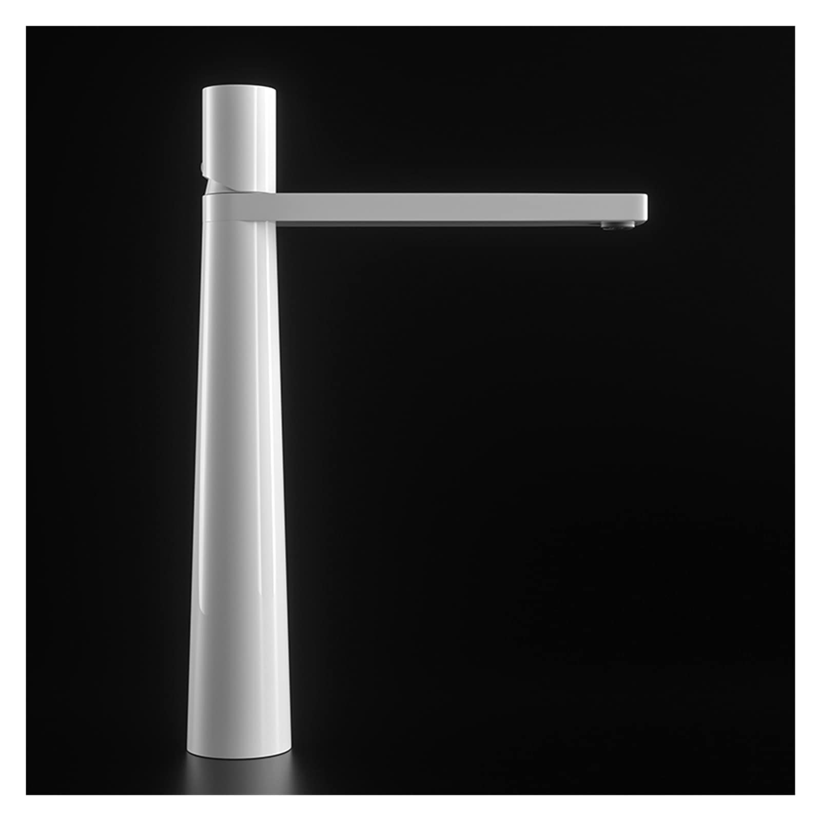 Robinet d'évier MESKEL en laiton blanc pour moderniser votre salle de bain