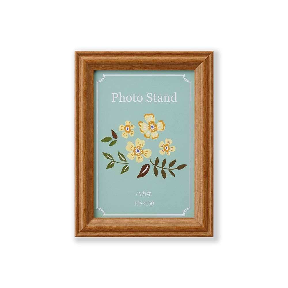 Amazon.co.jp: 大仙 額縁 写真立 ベルク ハガキ ナチュラル