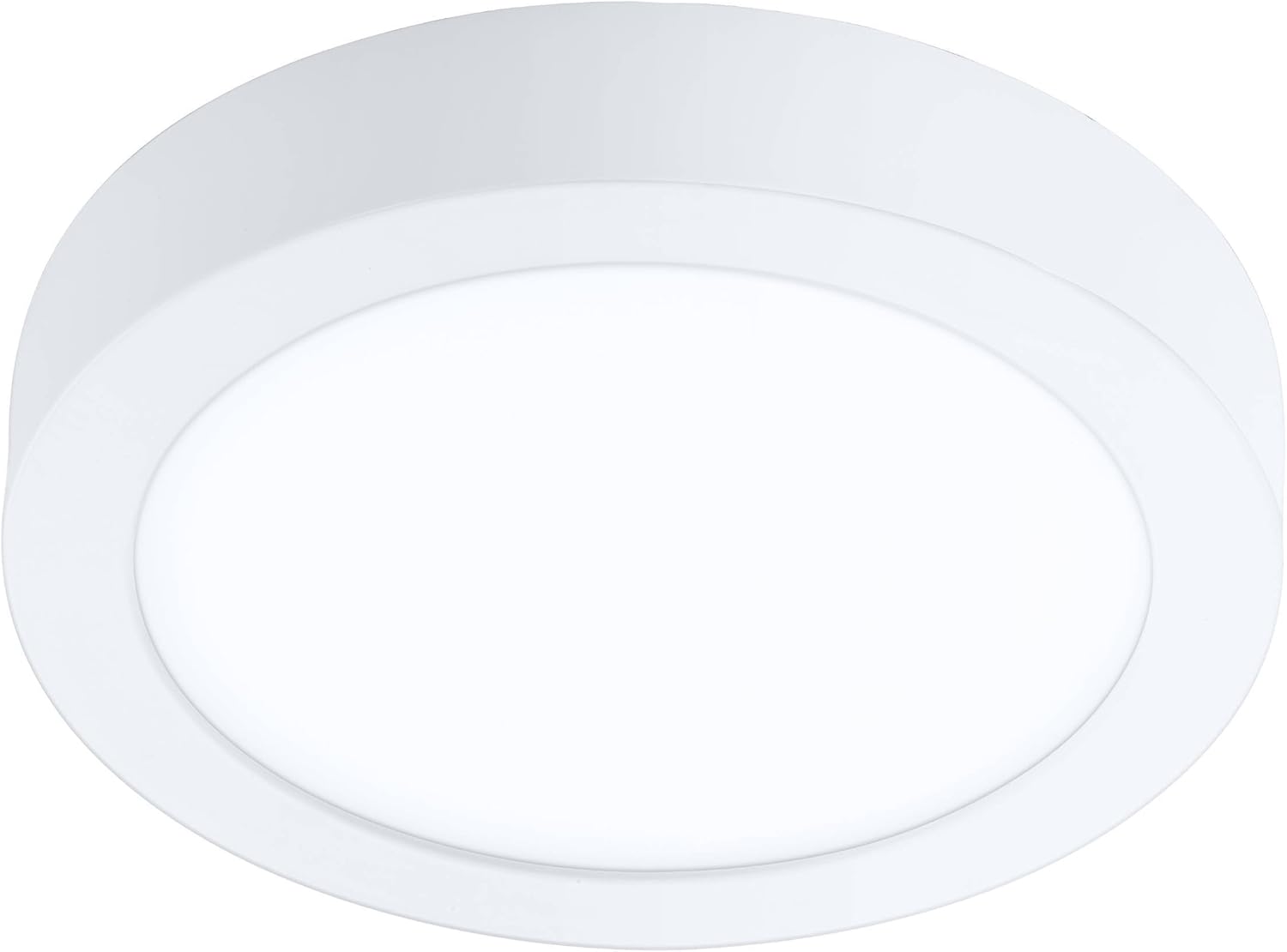 EGLO Join.z Sensible Residence LED Ceiling Mild Fueva-Z, Ø 8.3 inches, Zigbee Toilet Lighting, app and Voice Management, White tunable Lights (Heat – Cool White), White, IP44