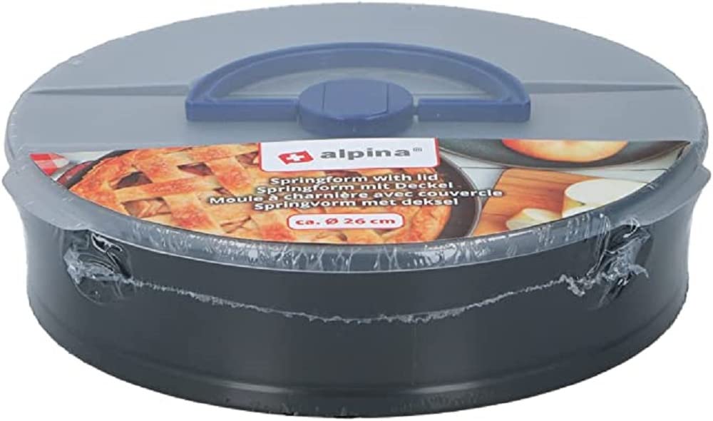 Non Stick Springform Oven Cake Tin Storage Lid Handle Removable Base