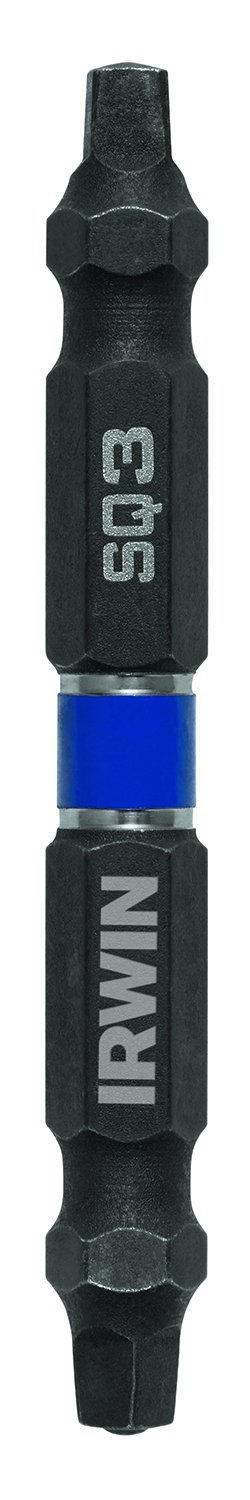 Destornillador de doble punta IRWIN 1871065 número 3 cuadrado de 2 3/8 pulgadas en pack de 10 unidades