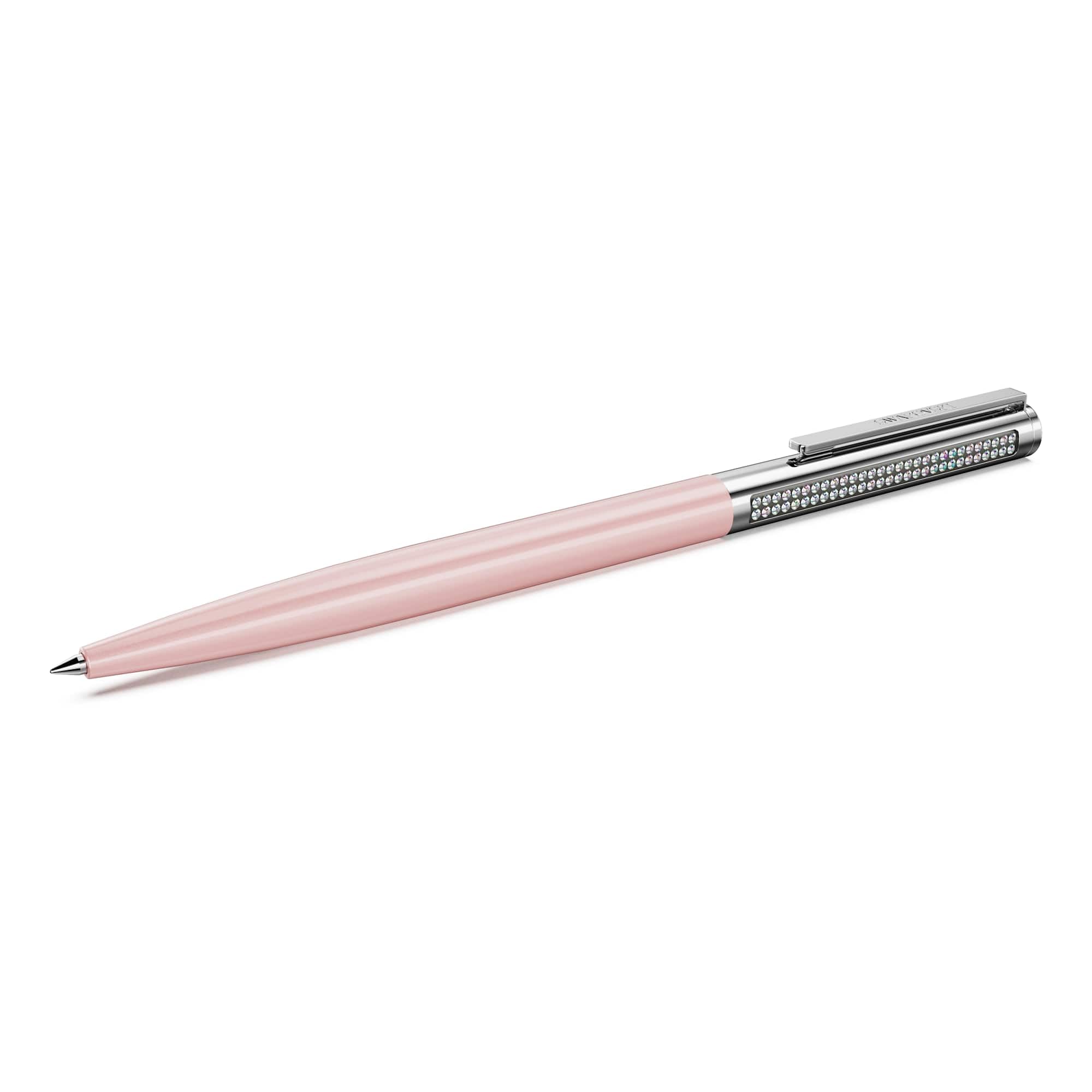 Swarovski Matrix Pink Lacquered Chrome Plated Tennis Ballpoint Pen