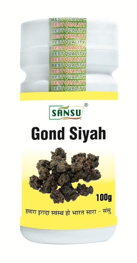 Sansu Gond Siyah | Pure & Natural Plant based product | 100g.