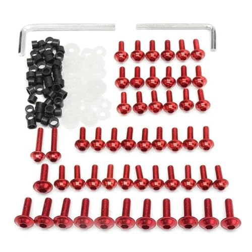 Tornillos carenado universales de motocicleta para Yamaha YZF-R1 R6 R3, kit de 158 piezas