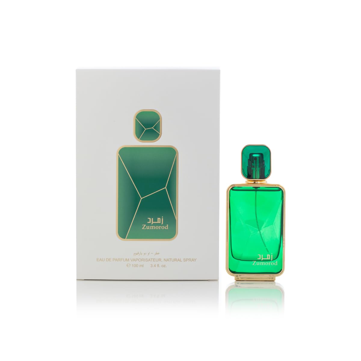 Arabian Oud ZUMOROD 100 ml, woda perfumowana unisex, kardamon, kwiat pomarańczy i wanilia, zapach smakoszy i orientalny.