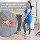 VOOWO Indoor & Outdoor Besen, 116,8 cm Küchenbesen mit langem Stiel, robuste Besen für Zuhause, Küche, Besen für Büro, Winkelbesen zum Kehren mit Edelstahlgriff