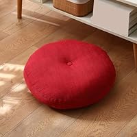 赤いメッシュクッション 円形 シャドーメッシュクッション レッド ダブル | クッション