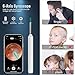 Aosolace Ear Wax Removal, Ear Cleaner with Camera, Ear Cleaner with 8 Ear Kit, Ear Cleaner with Camera and Light, Ear Cleaning Kit,Ear Camera for iOS & Android (White)