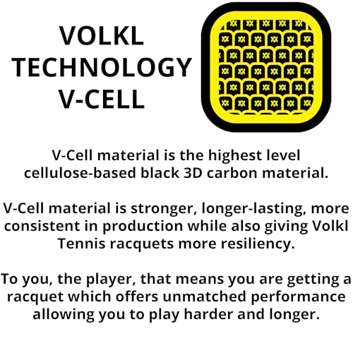 VOLKL V-Cell V1 MP Raqueta de Tenis Grip 4 1/8 miniatura 7