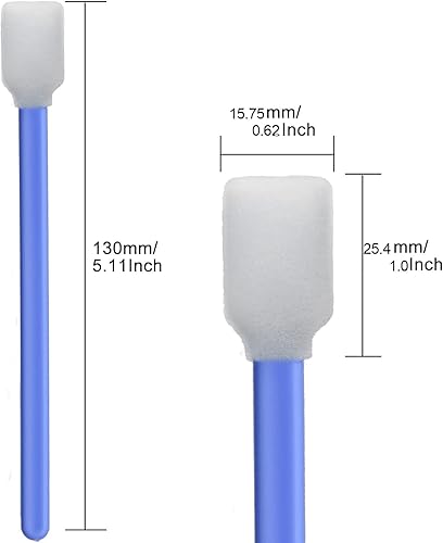 Miniatura 5 de Hisopos de limpieza de cabeza de cinta de Wellgler, hisopos de limpieza de lentes ópticas, hisopos de limpieza de máquinas de coser, hisopos de