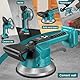 Fliesenrüttler Kompatibel mit Makita 18V, Fliesen Vibrationsgerät, Fliesenvibrator mit 10 stuftige Geschwindigkeit,14.5cm Saugnapf, 50kg Adsorption für 120x120 cm Fliesen (ohne Akku und Ladegerät)