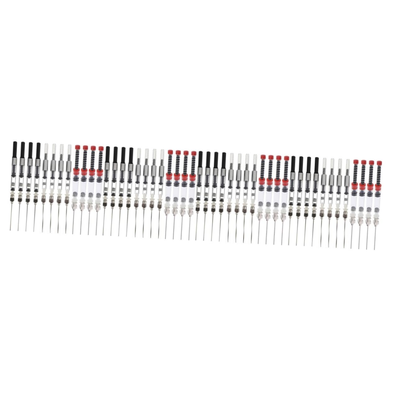 TEHAUX 48stücke Teiliges Pen Ink Filler Hochwertige Tintenkonverter Für Füllfederhalter Für Schule Und Büro Einfach Zu Bedienen Langlebig Und Zuverlässig