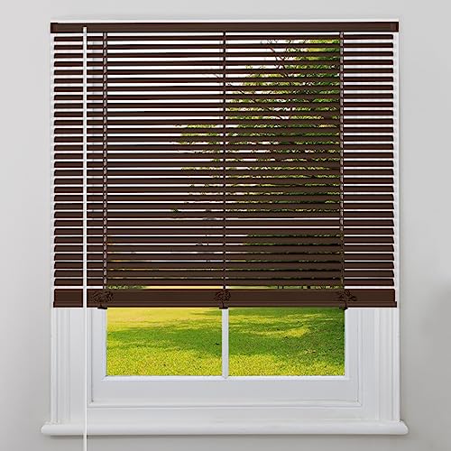 Kokorona Cordless Mini Blinds Horizontal Venetian Blinds...