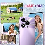 OUKITEL C69 Mobile Phones - Android 15 Smartphone, 7.2" HD+ Large Display, 64MP Camera, 6000mAh Battery Phones, 16GB+128GB/1TB, 4G Dual SIM Free Mobile Phone, Fingerprint/Face ID/GPS/BT5.0, Green - Image 4