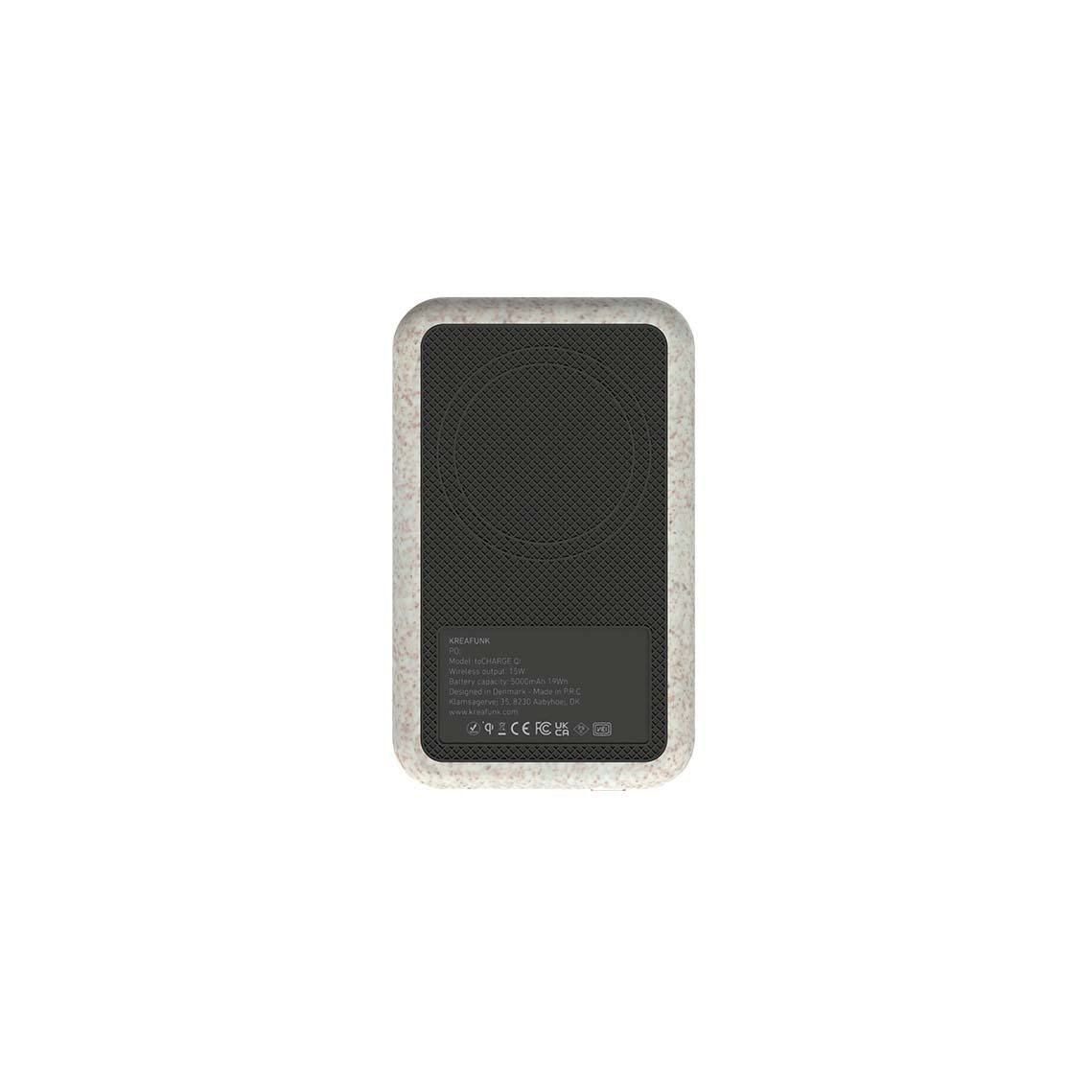 KREAFUNK Serie de cuidados: Qi Powerbank toCharge