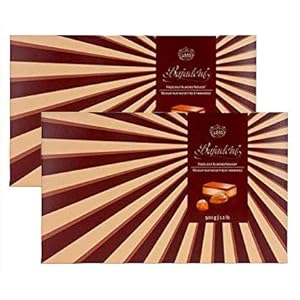 2x Bajadera Chocolate And Nougat Bars (1000 gr)