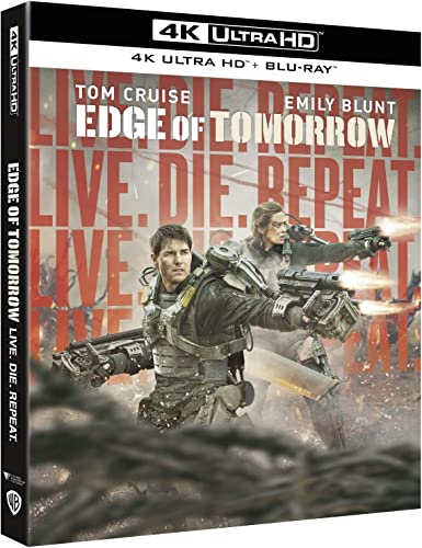 Image of Tom Cruise: Edge of Tomorrow - Live. Die. Repeat (4K UHD + Blu-ray) (2-Disc) (Uncut | Slipcase Packaging | Region Free 4K Ultra HD / Blu-ray | UK Import)