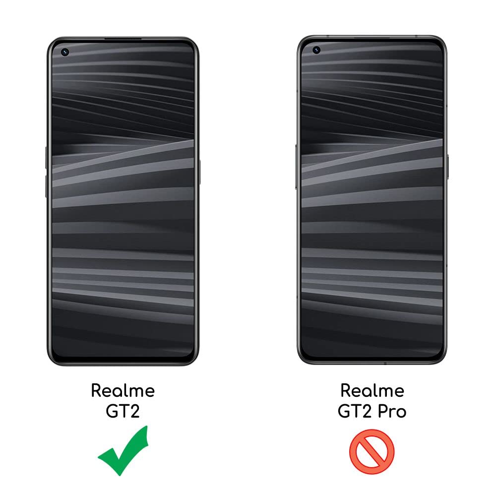 Pellicola In Vetro Temperato 9H Per Realme GT2 – Numerva, Trasparente, Anti-graffio, Lavabile