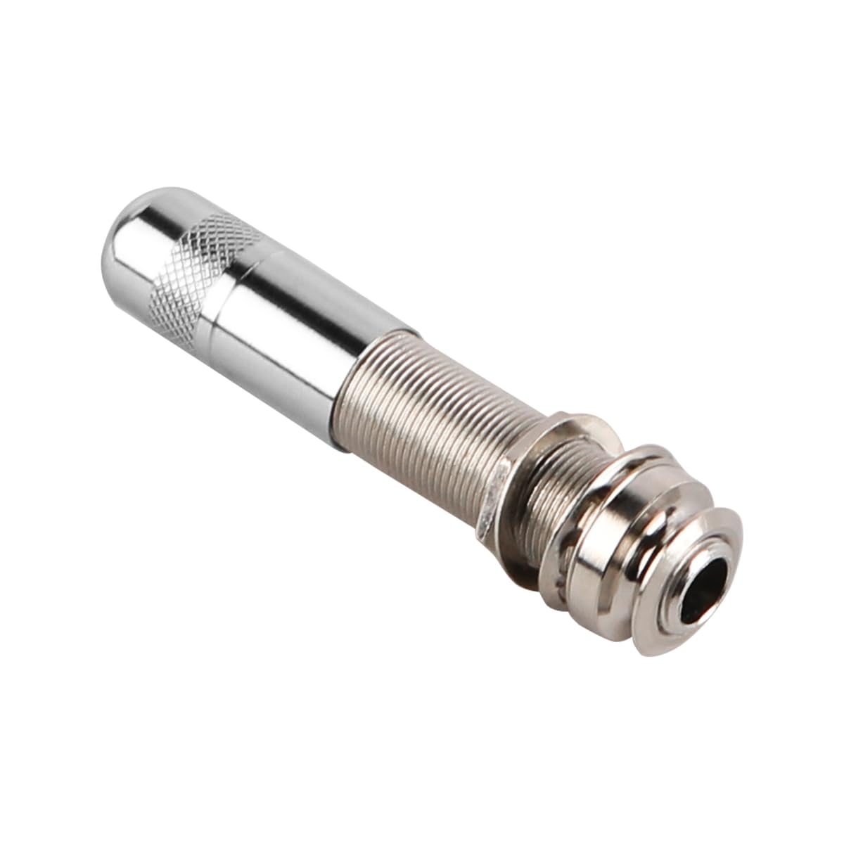 Sarini 1/4 Guitar Endpin with 6.35mm Mono Pickup Jack and 28mm Strap Endpin Kit for Guitar DIY Projects Suitable for Locking Connector Systems - Image 2
